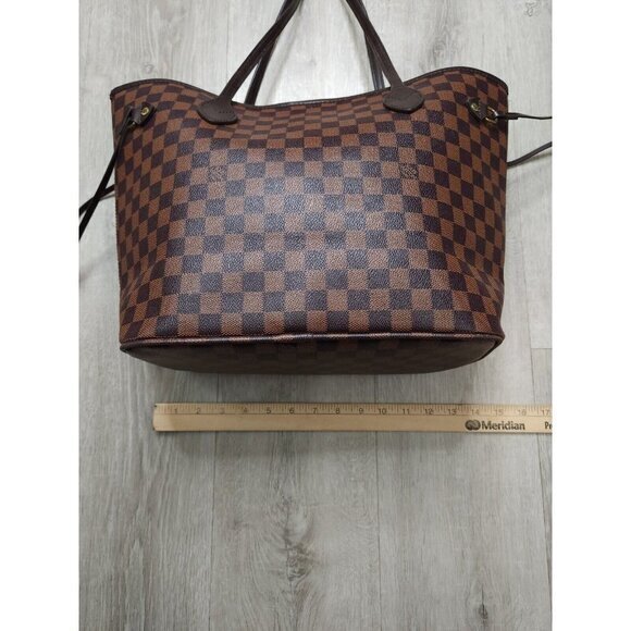 Replica Louis Vuitton Damier‎ Ebene Neo Neverfull Tote Bag - Picture 3 of 16
